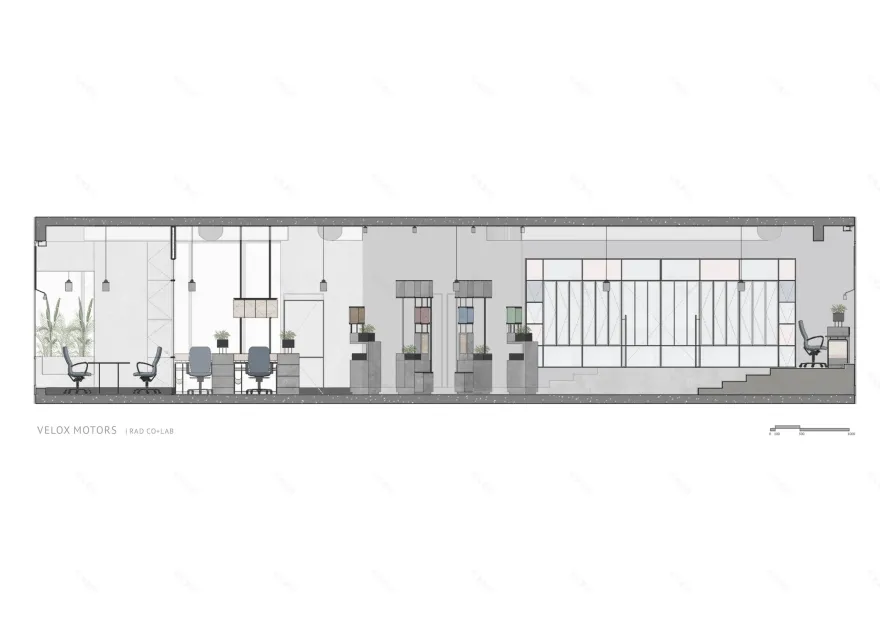 "Velox Motors Offices | 现代工业风格的灵活办公空间"-27