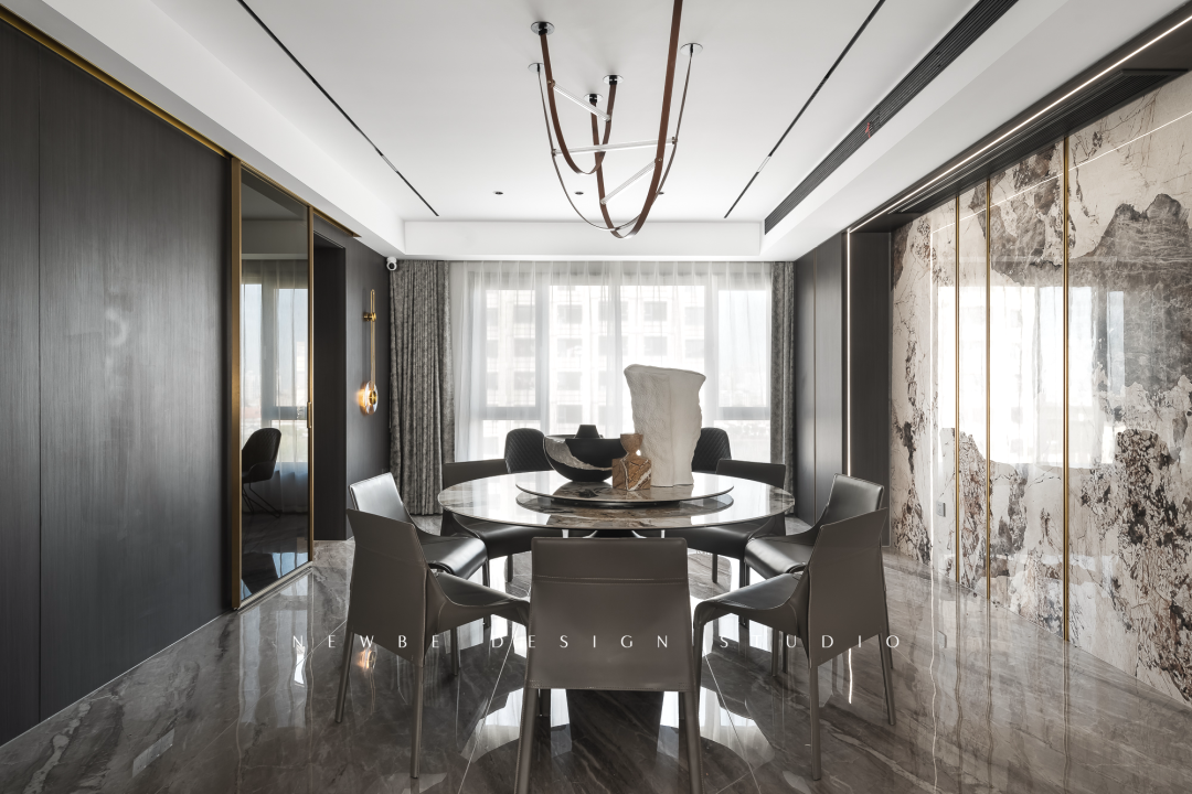 轻奢现代风超大平层设计丨陈丽娟,江怡君-36