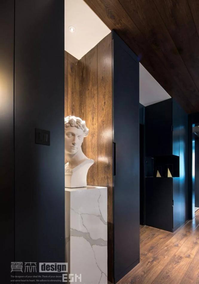 浐灞半岛精致简约家居,设计师翼森的空间魔法-14