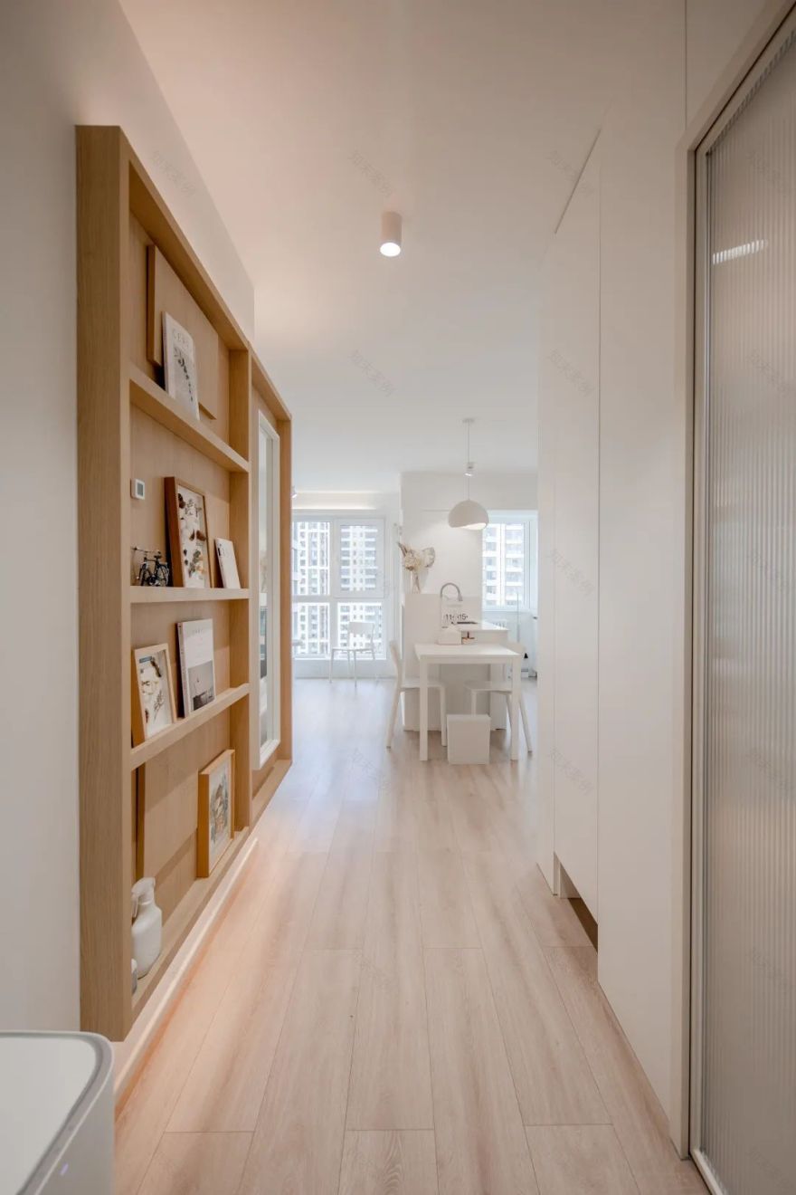 55㎡独居空间的大平层既视感丨中国北京丨恒田设计-22