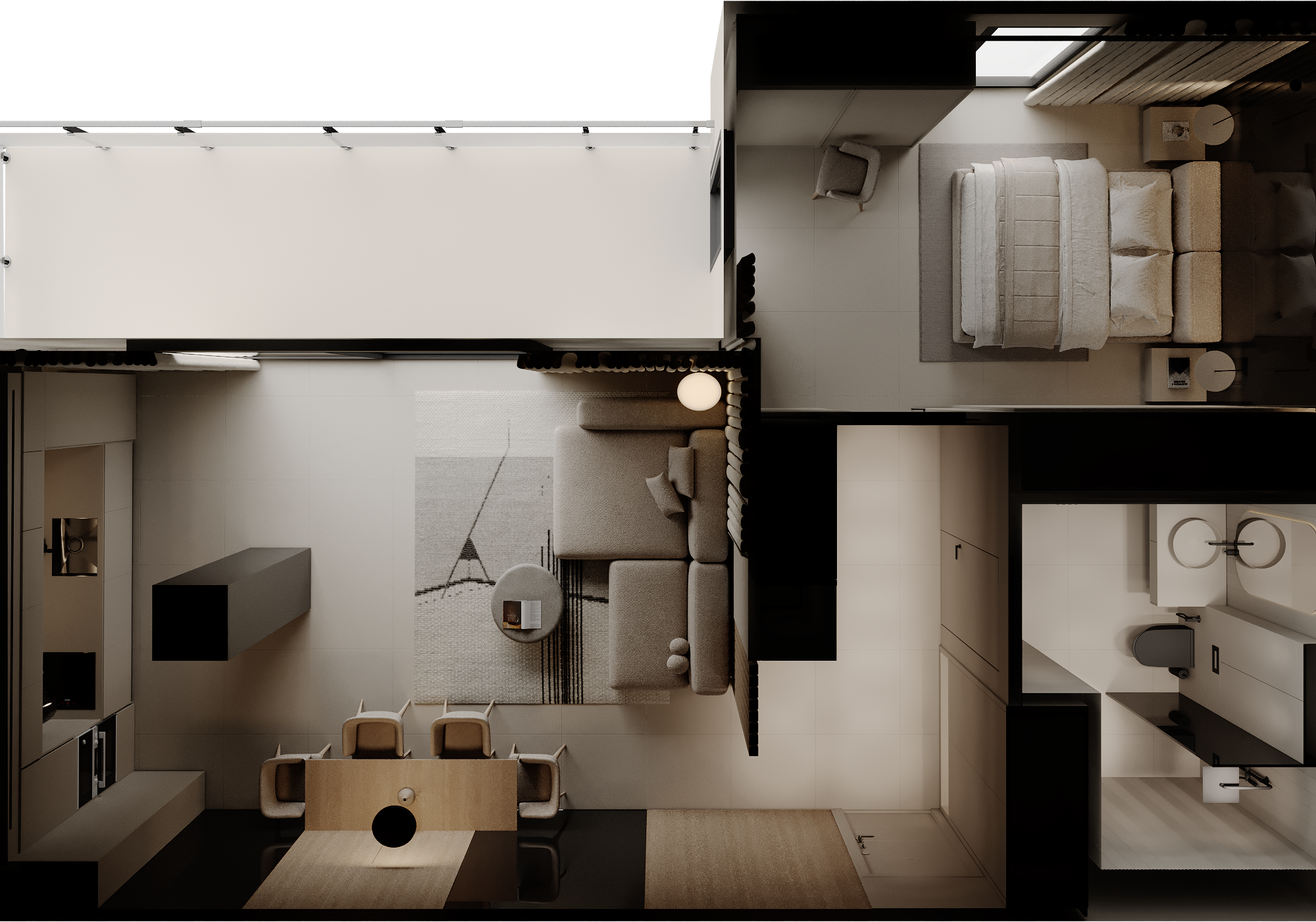 Modern Apartment 65kv-0