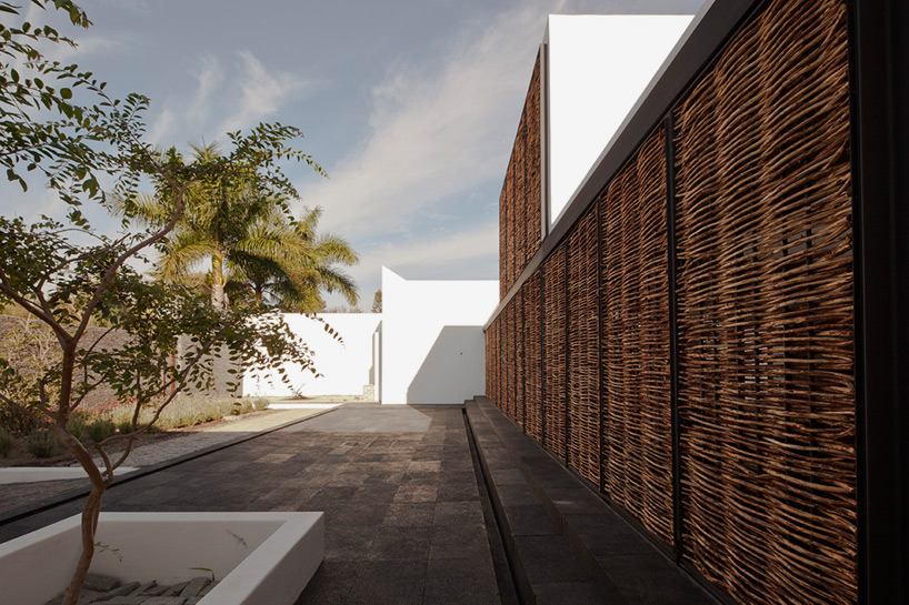 墨西哥木材编织住宅-16