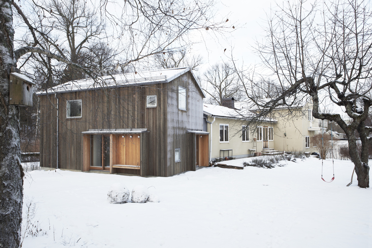 瑞典独栋家庭住扩建 | 新旧空间的完美融合-13