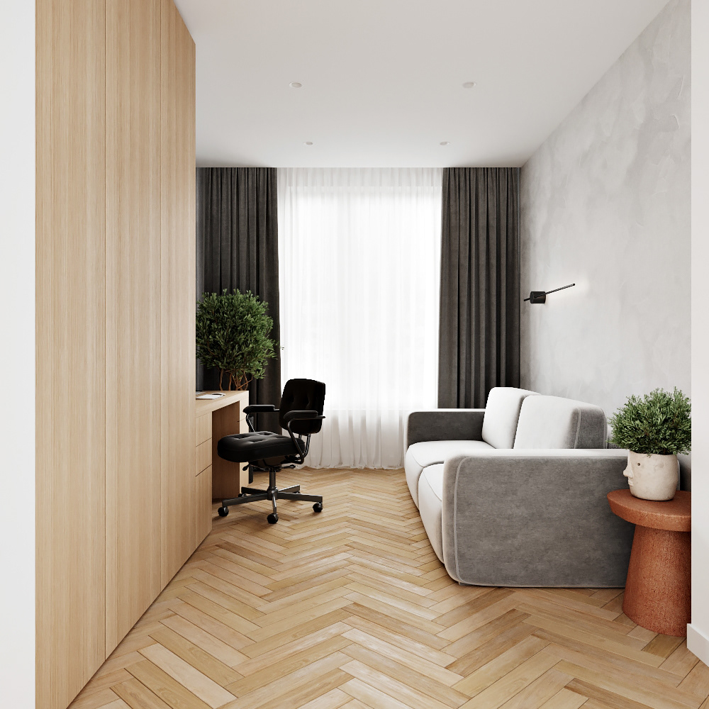 121平，现代简约二层空间设计！-18