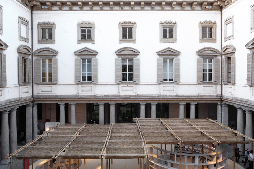 米兰古堡中的非洲村落 | Kéré建筑事务所 Courtyard Village-19