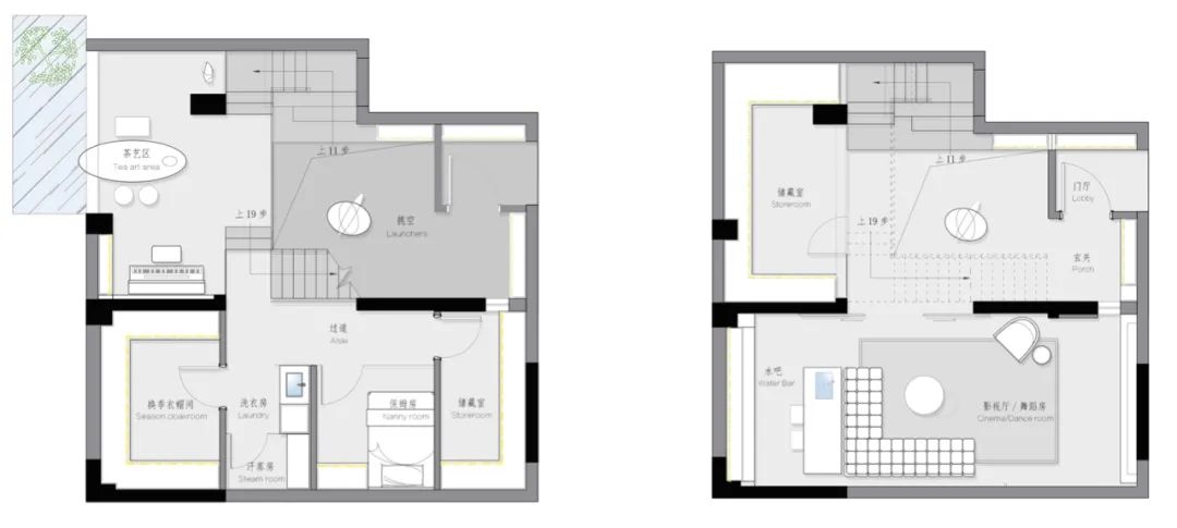 138㎡平层逆袭成285㎡别墅丨中国合肥丨RUYI.DESIGN-21