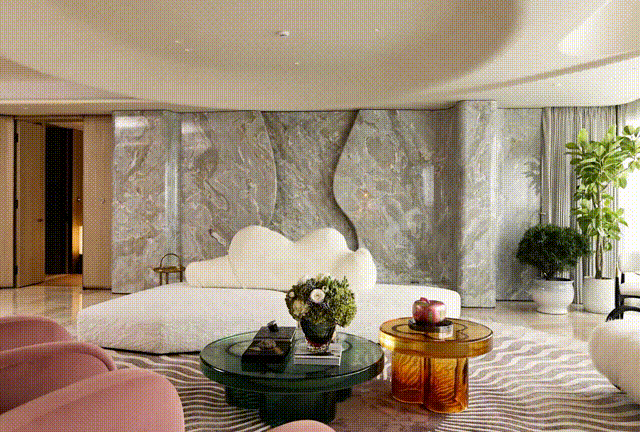 广佛中海 · 大境270㎡样板间丨中国广州丨硬装HBA,软装DAS大森设计-7