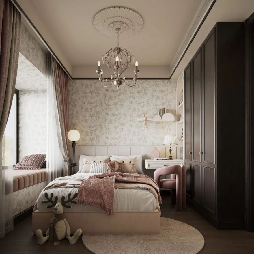 周笙笙全案设计 · 130m²复古美式风丨中国长沙丨周笙笙全案设计工作室-29