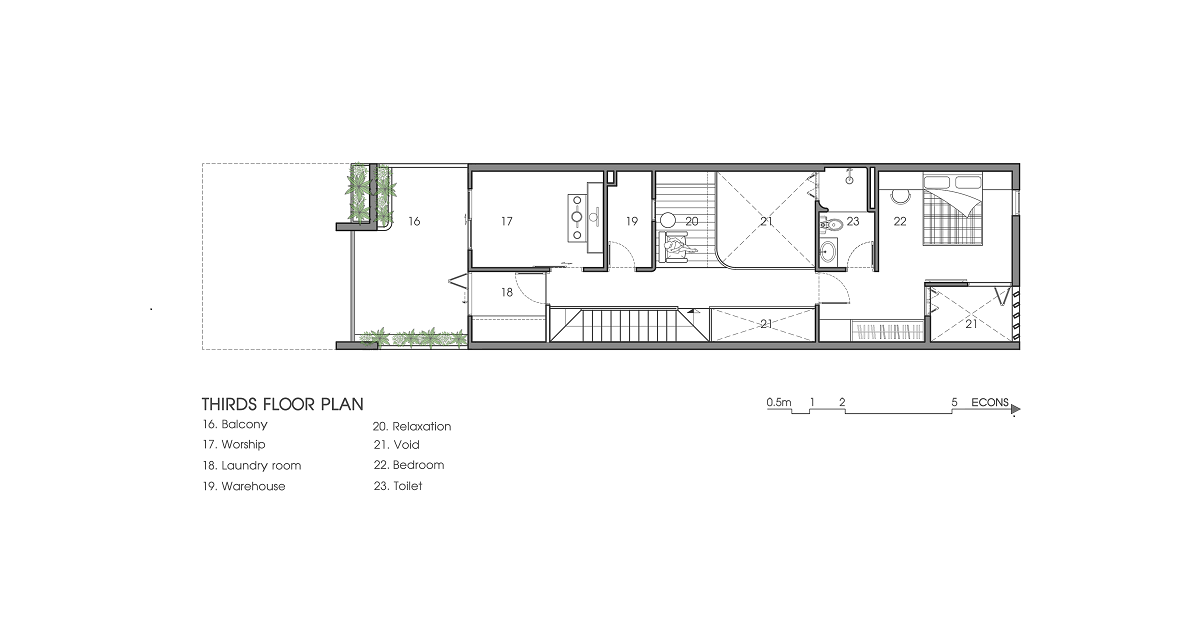 绿意盎然的家庭港湾 · Econs Architecture-47