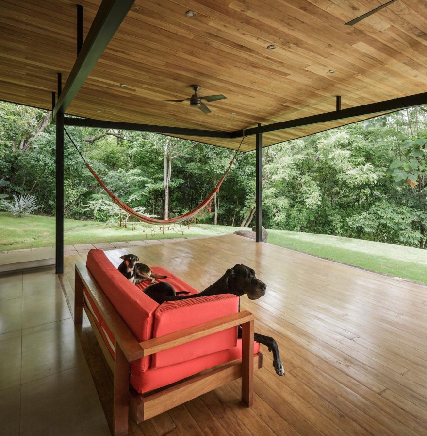 House located at the edge of a touristic coastal town in Tamarindo beach surrounded by the forest CAANdesign Architecture and home design blog-11