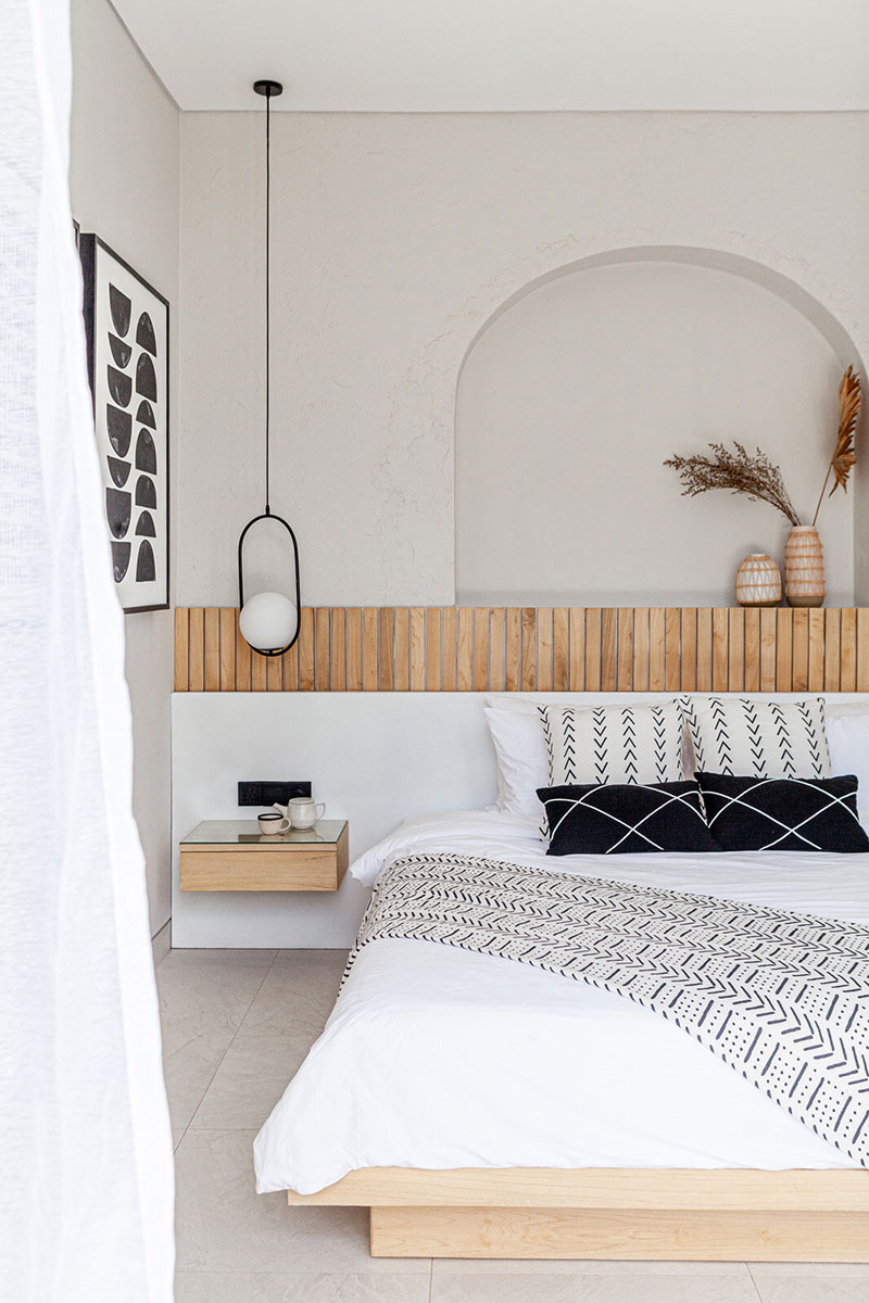 巴厘岛假日别墅 | 弧形与绿植的时尚设计-24