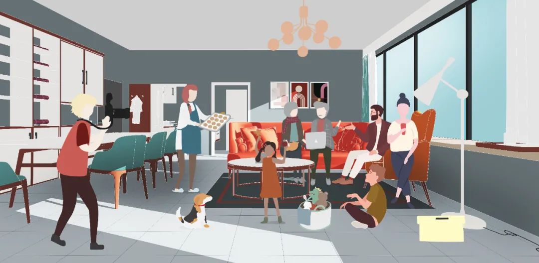 温州瓯江口项目 | 打造百变自由巨厅,解锁家庭生活新方式-20