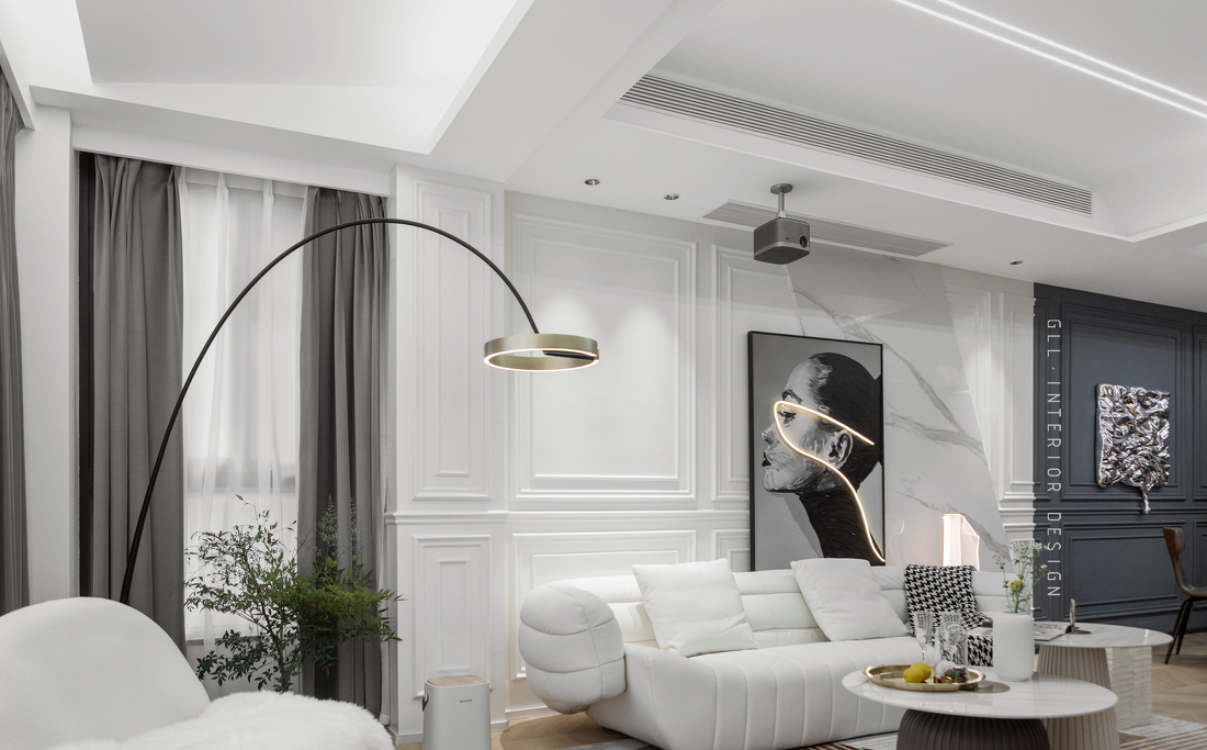 巧用移动墙板,打造半熟开放式厨房-7