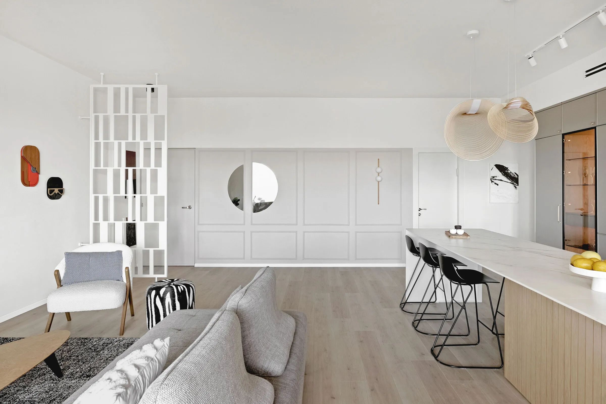 The Monochrome Apartment 公寓设计-0