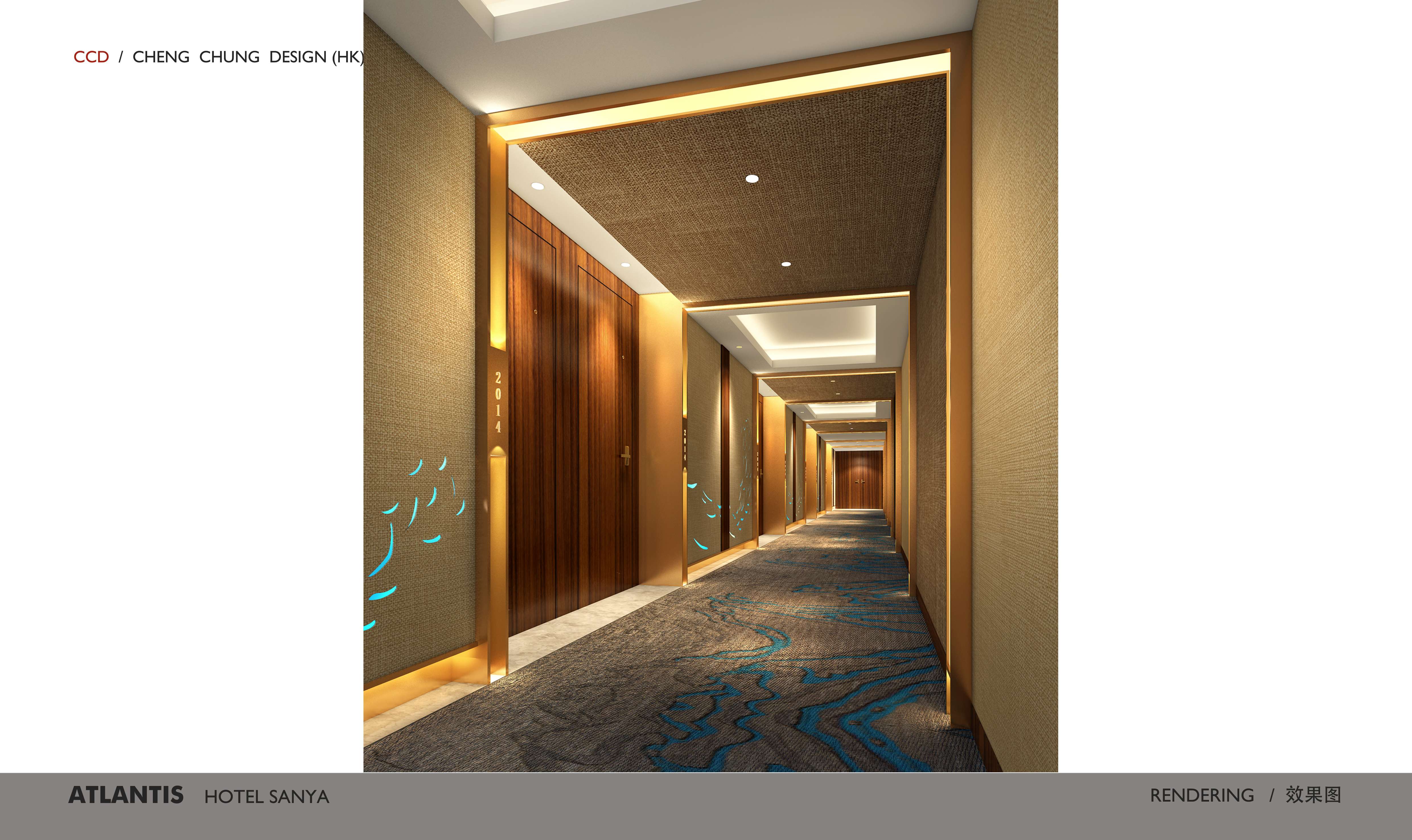 CCD－三亚亚特兰蒂斯酒店客房概念设计方案效果图-10