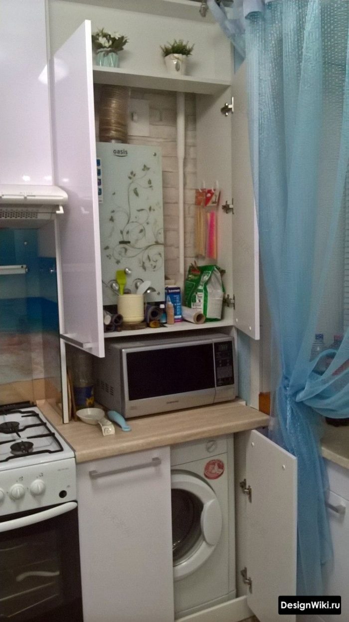 6平米厨房设计与装修案例-144