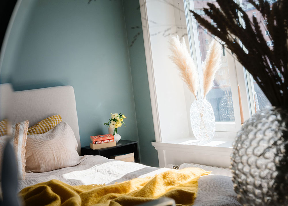 北欧风格瑞典公寓，温馨明亮的湾窗设计-24