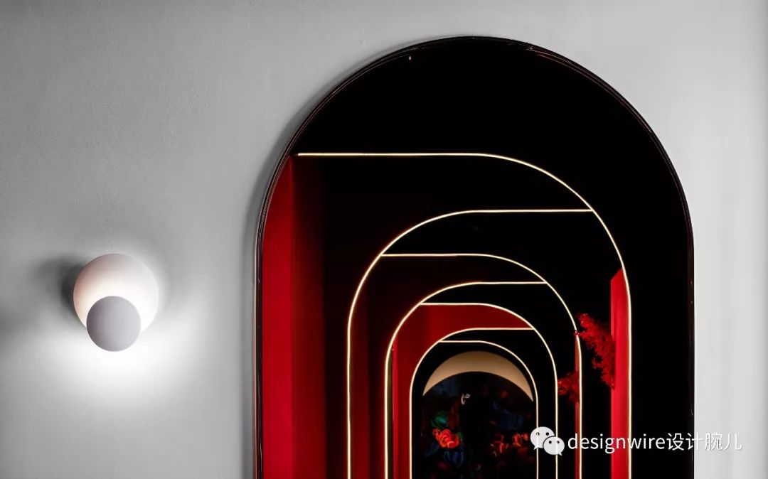 曾建龙打造花禾牛浦东店 | 红艳空间里的美学盛宴-23