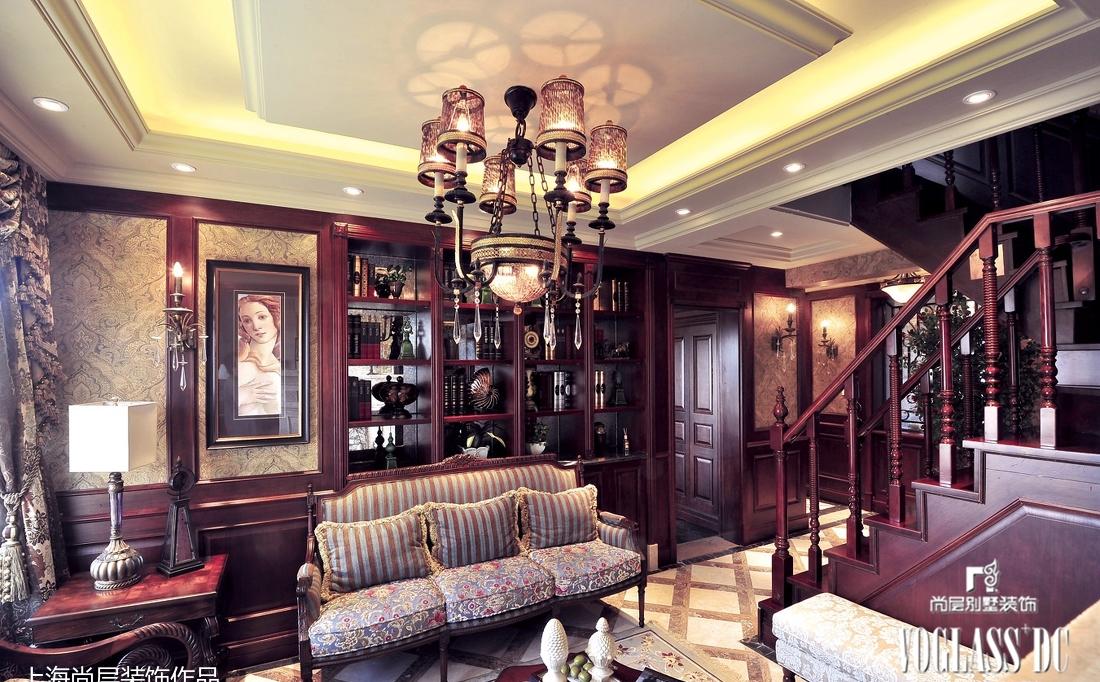 
招商海德名门美式别墅装修案例 -9