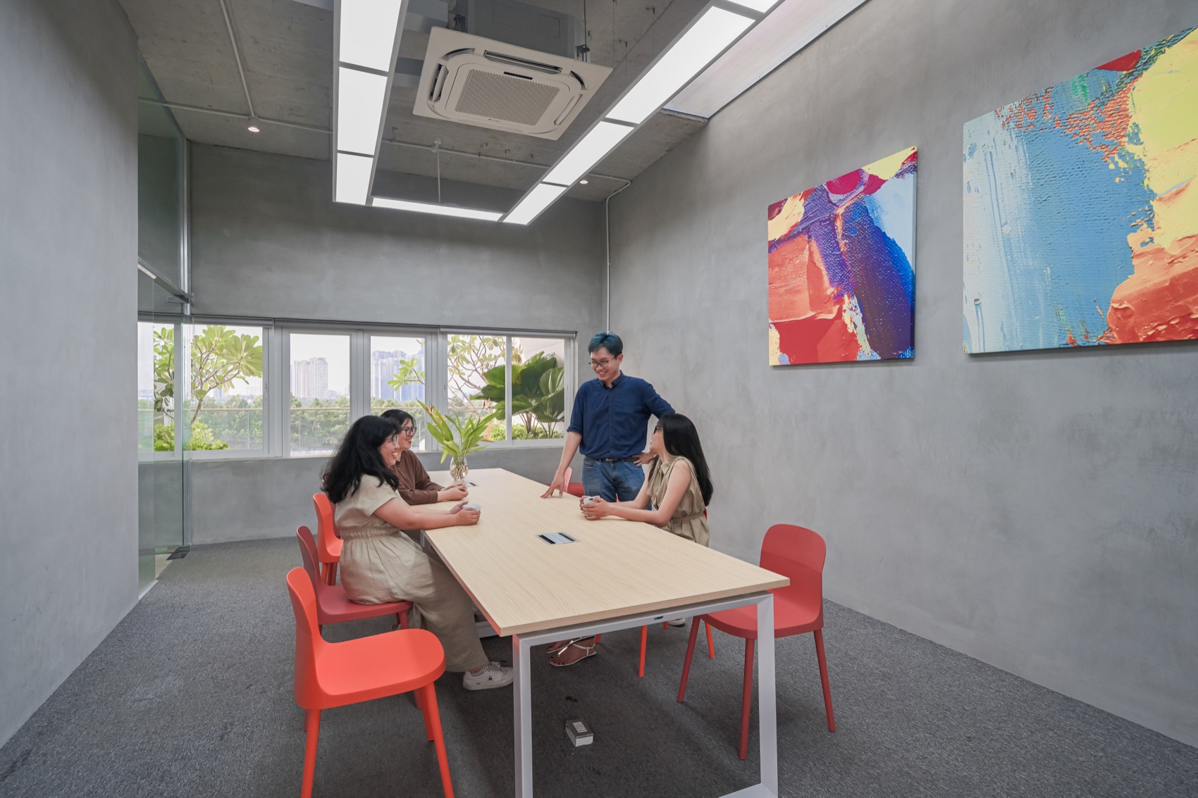 灵感枢纽2号·越南混合办公空间设计与实践丨DQV.Architects-114