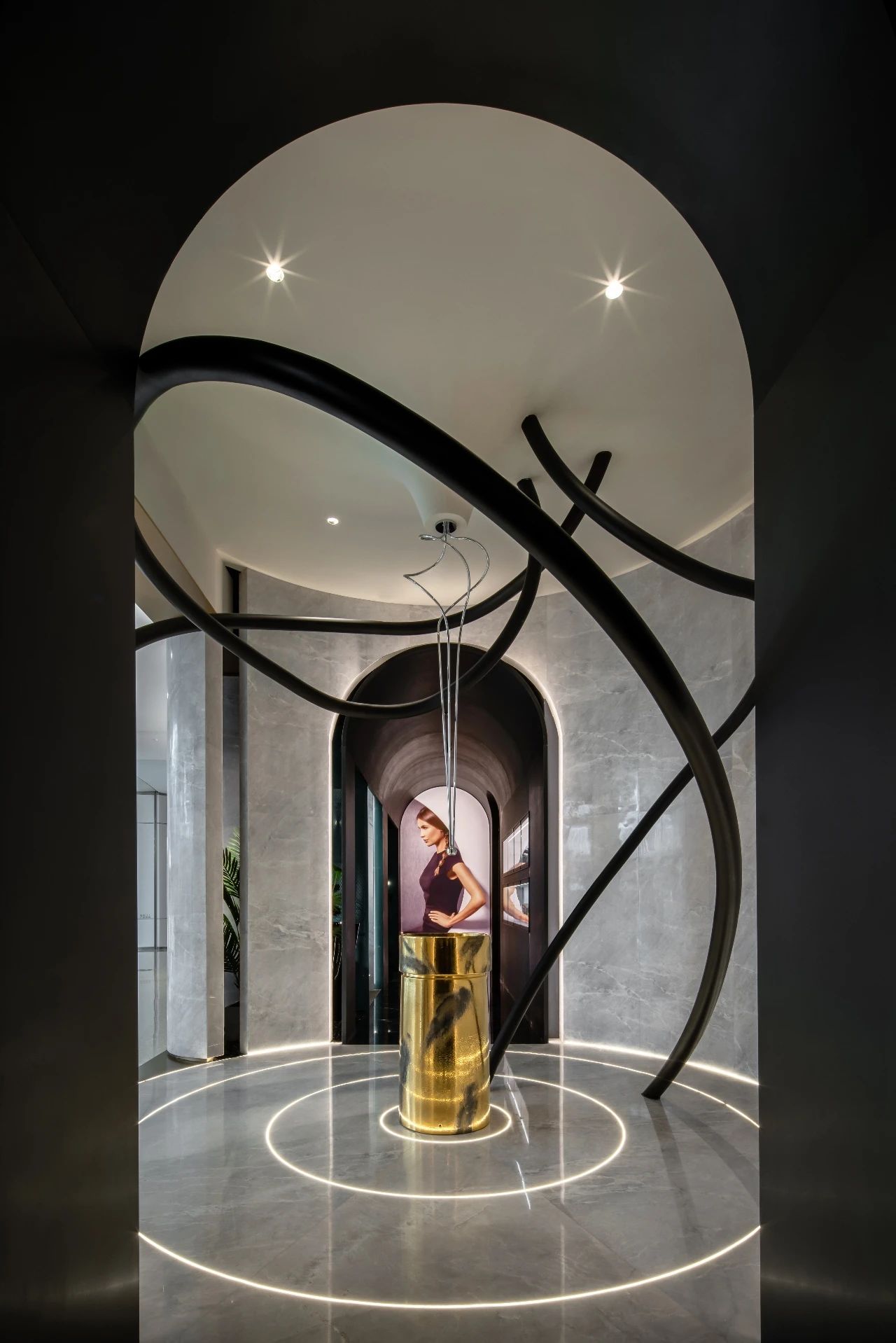 newform 卫浴展厅 | 前卫复古交融,打造情境式体验空间-23