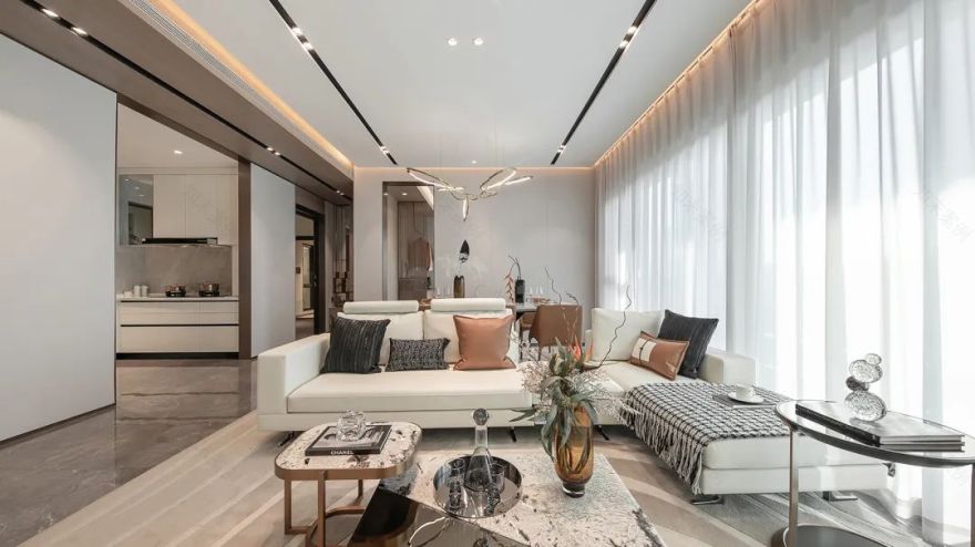 中海·十里观澜样板间丨中国天津丨邸韵空间设计-81