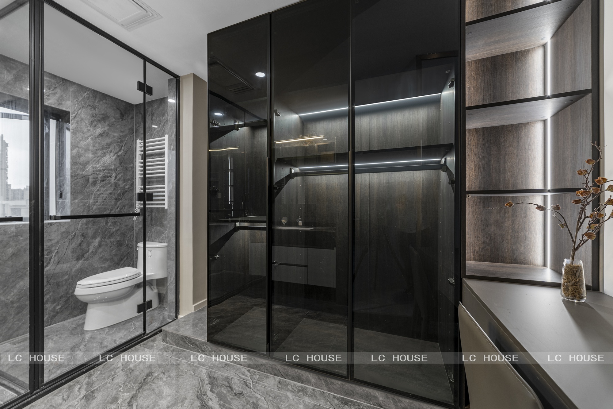 重庆南岸长江铭著现代湖景豪宅设计丨中国重庆丨鼎轩工程部-35