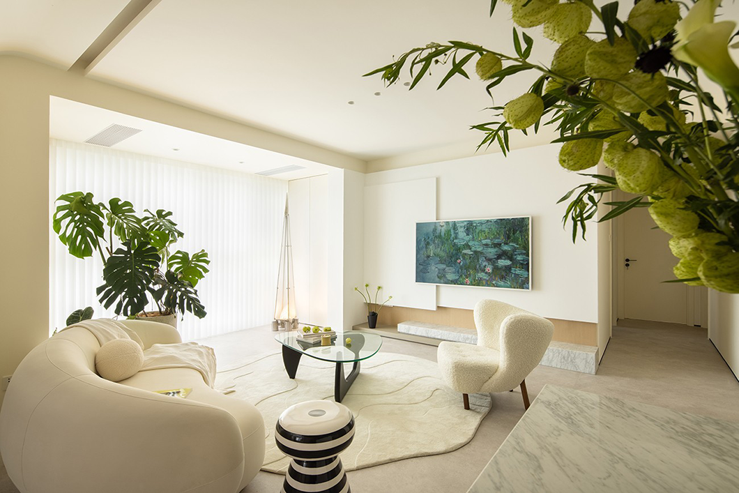 杭州奶油原木风私宅丨中国杭州丨辰佑设计-7