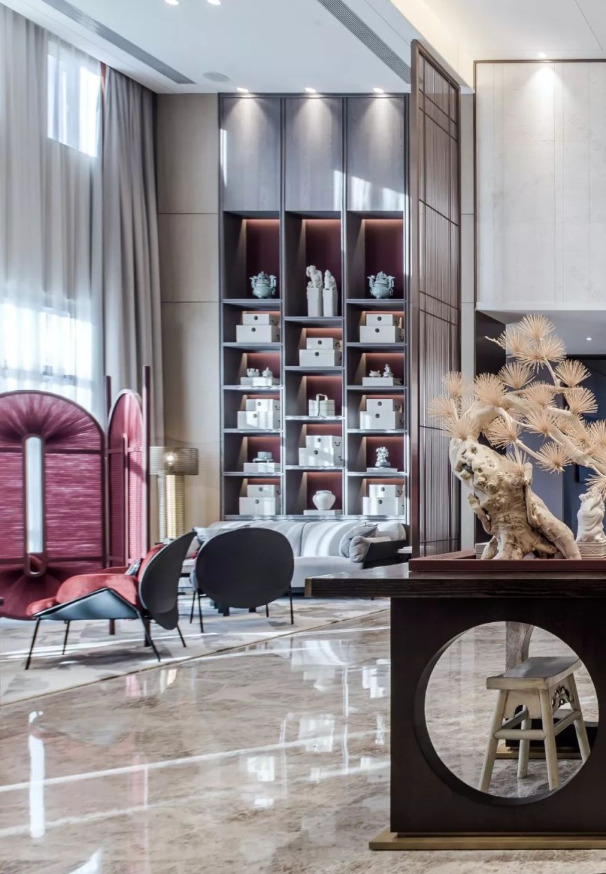 福州仓山金茂悦营销会所 | 新东方美学典范-13