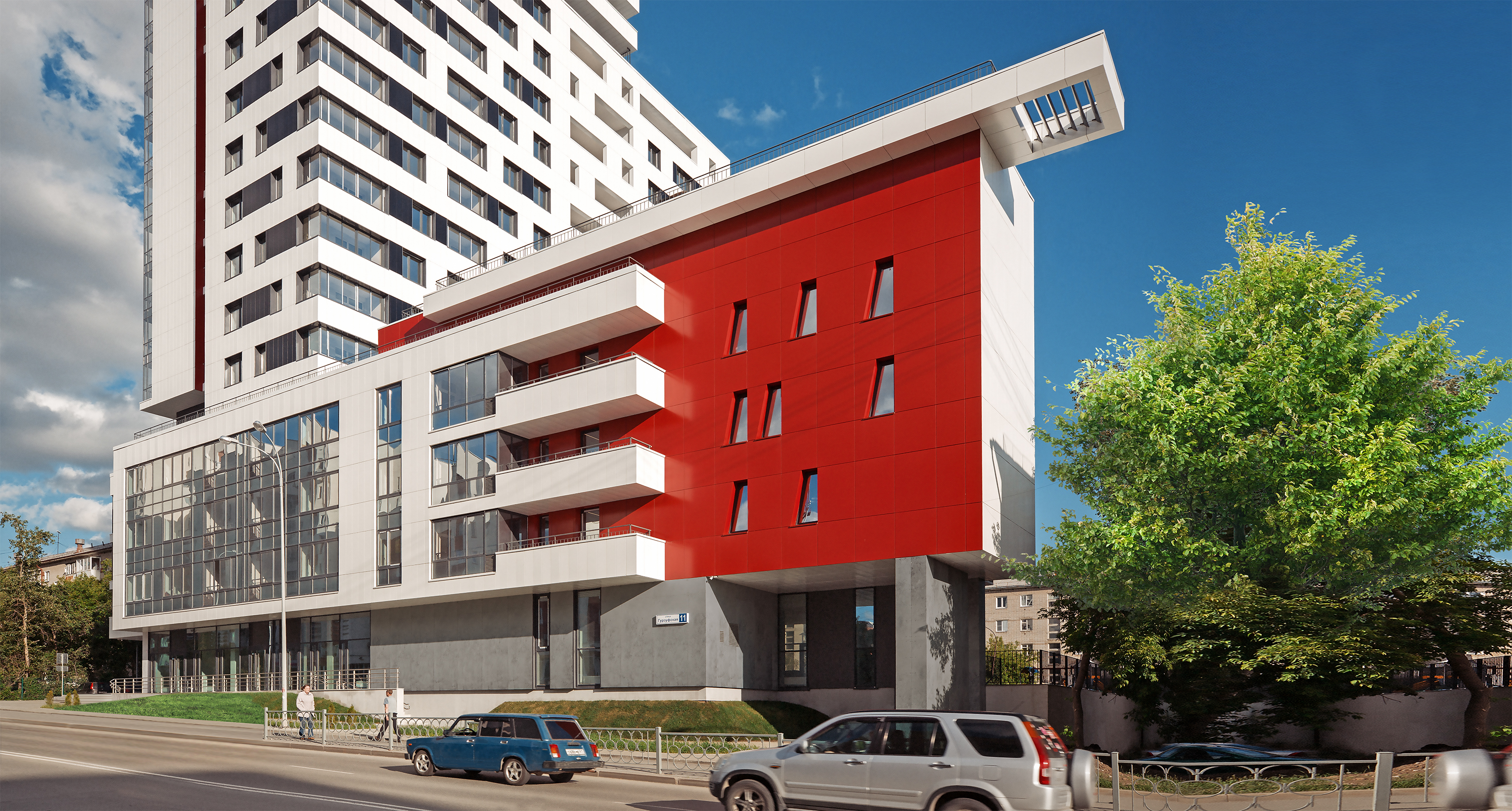 Multi-storey residential building "7th sky" | ARCHINFORM-13