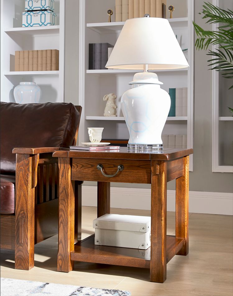 木之韵 | 迦南美术 7706A-KB 床与北美之家 SL-B102 沙发的魅力-34