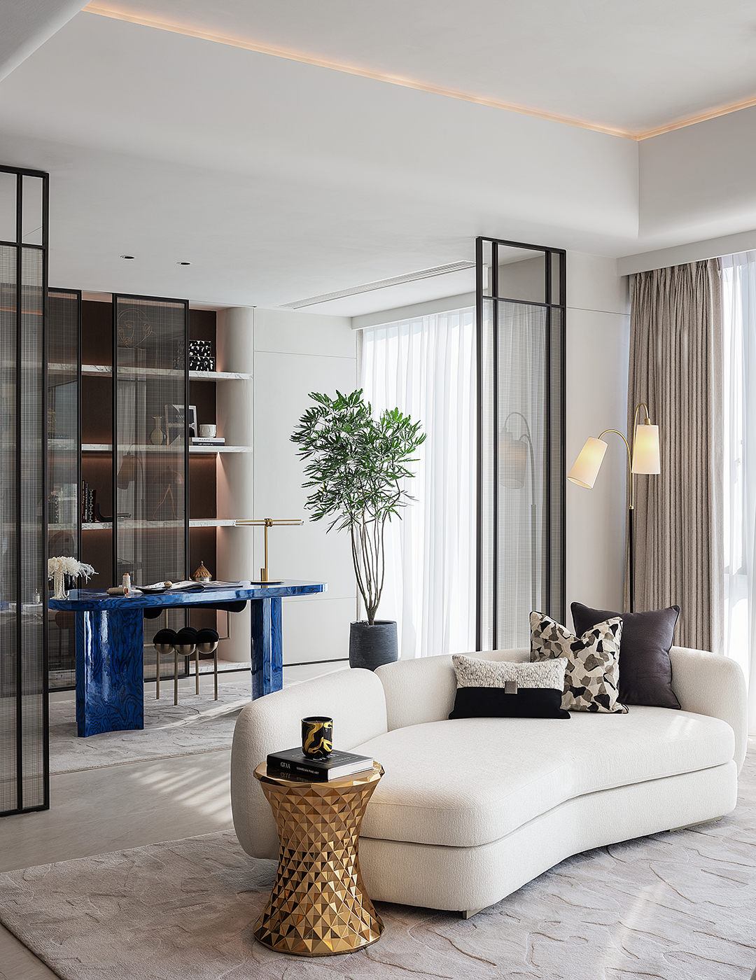 长沙中海阅湘台公寓 254 户型样板间丨中国长沙丨北京山禾金缘艺术设计股份有限公司-24