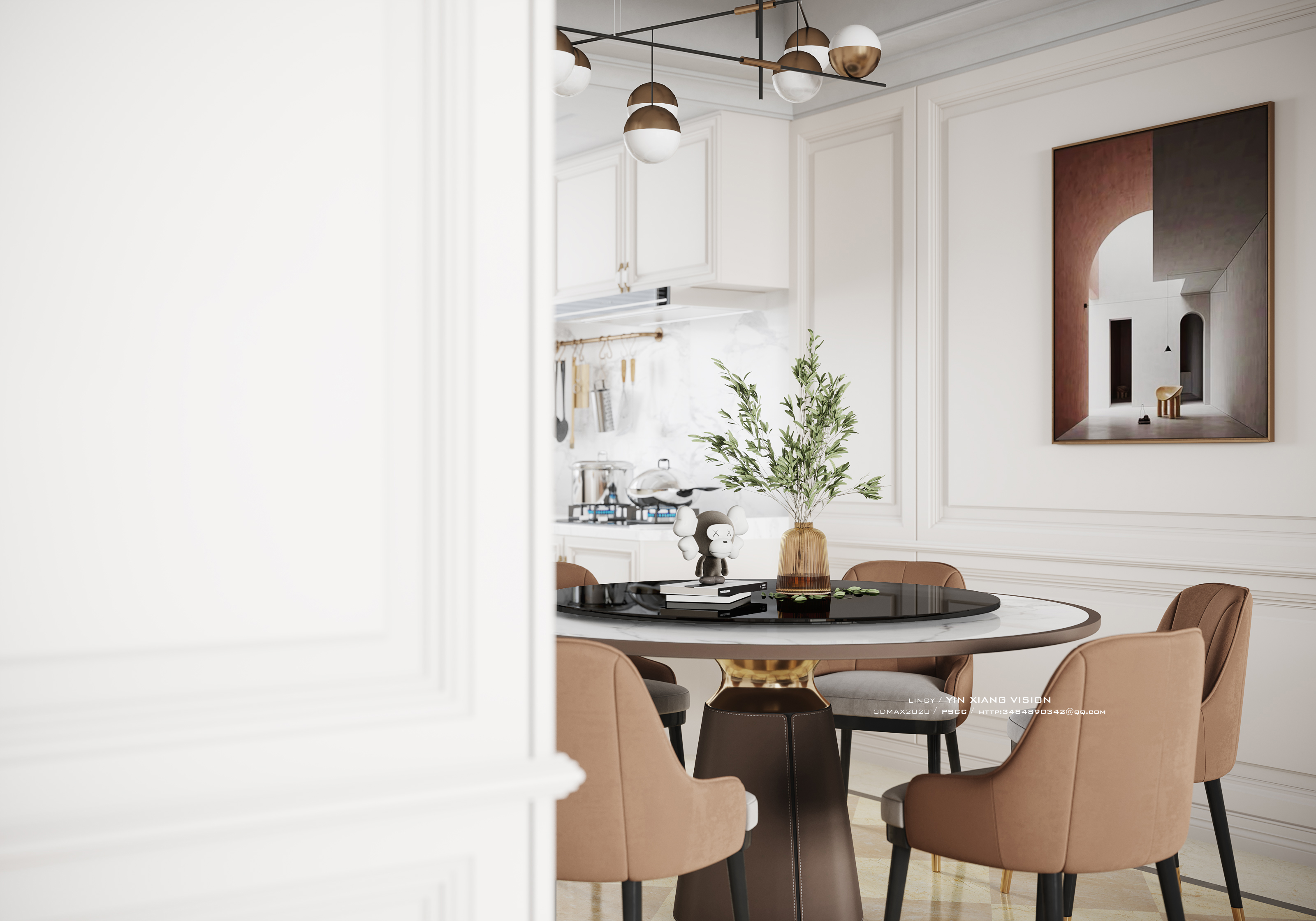 简欧空间表现-5