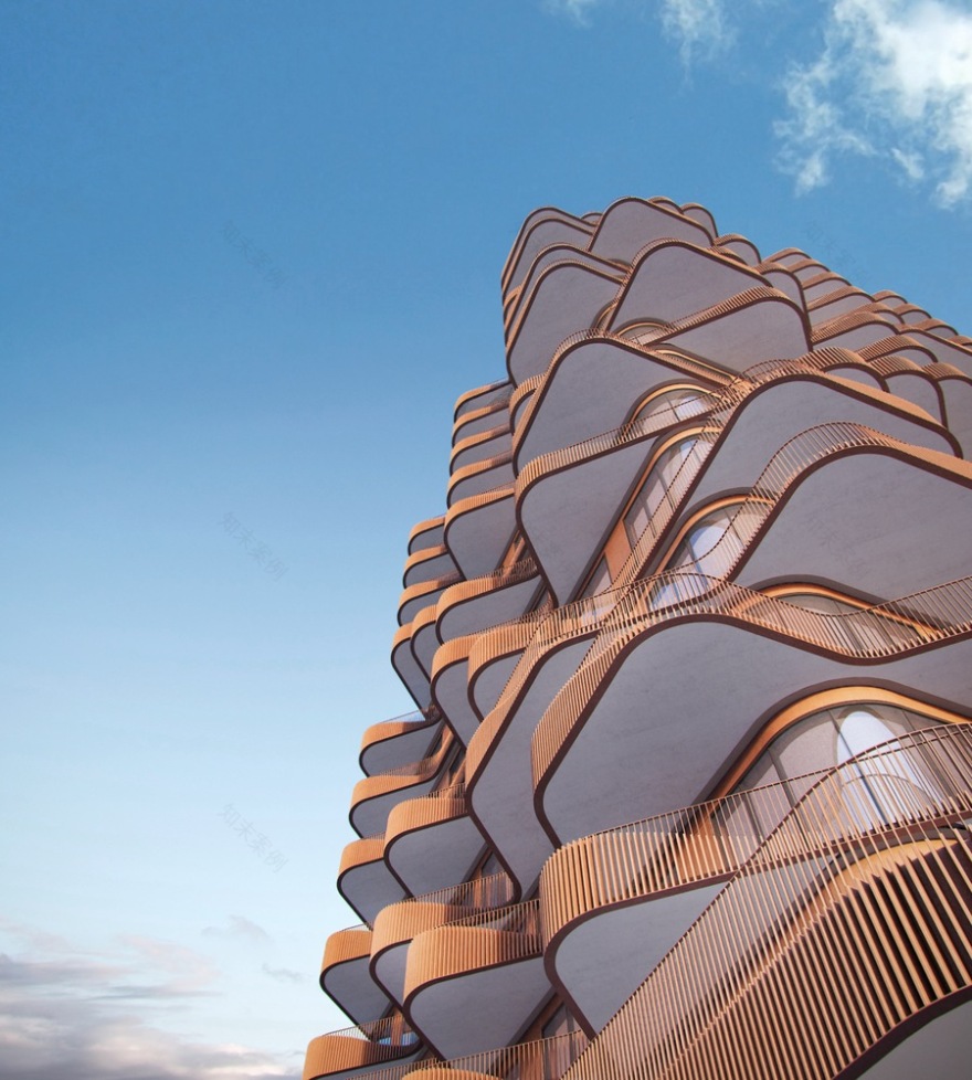 多伦多东湾“海浪”公寓,湖景与公共设施完美融合-36