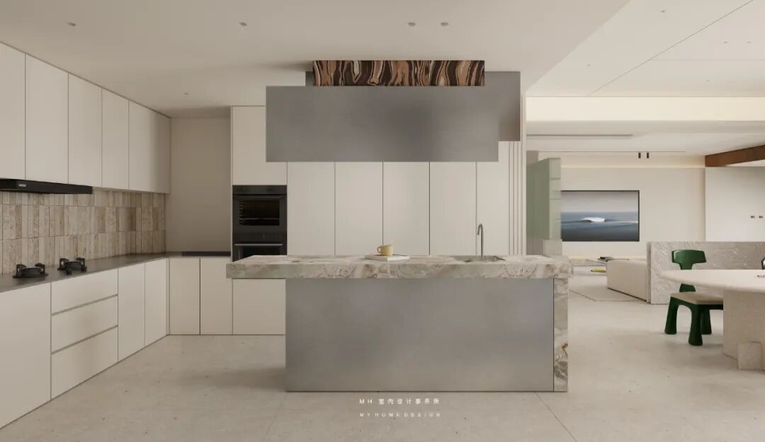 【首发】MH设计新作：自由·归属▏当代豪宅的极简艺术，让生活更有腔调-76