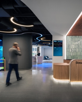 Booz Allen Hamilton Offices by OTJ Architects