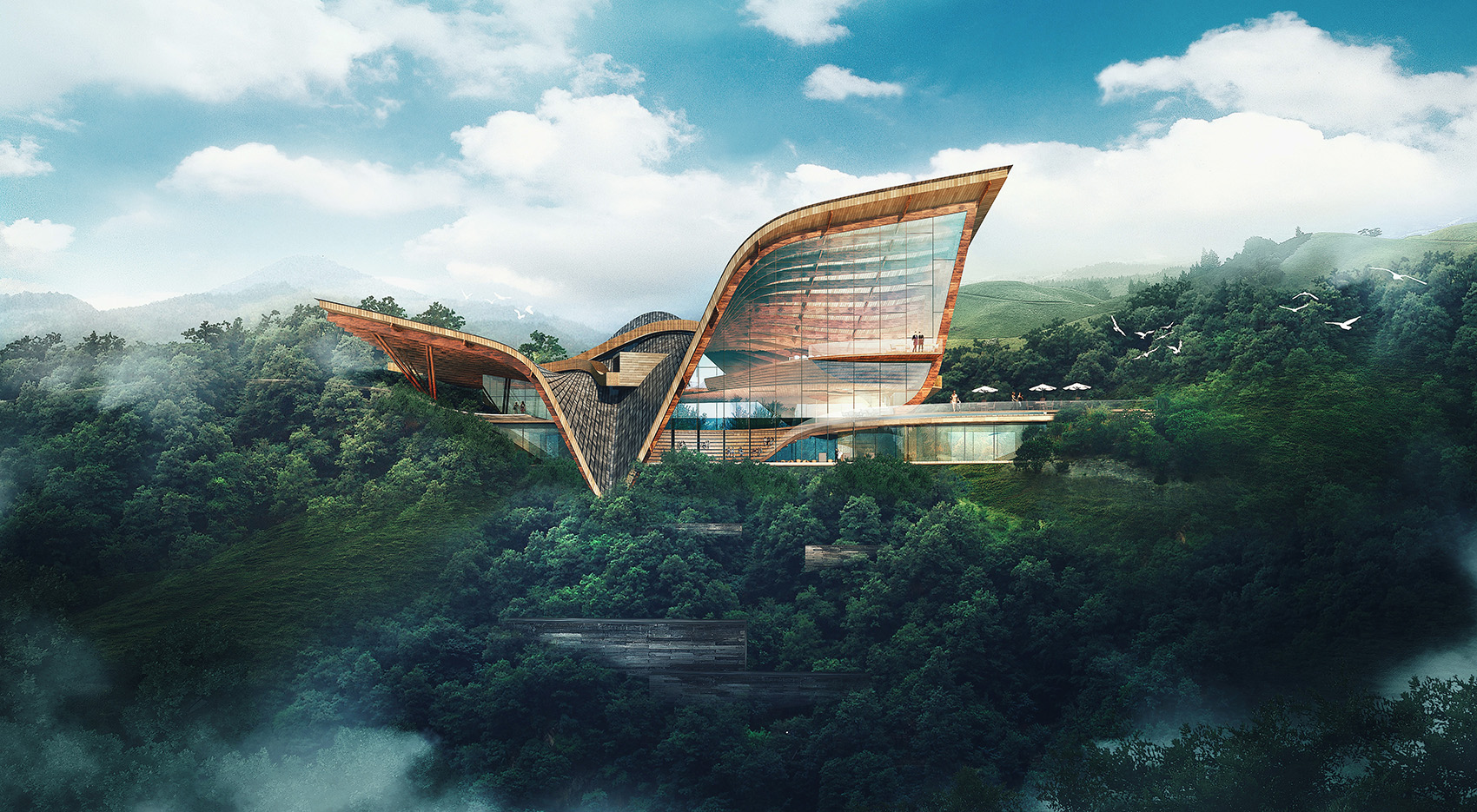 山顶艺术馆，承德 / dEEP Architects-76