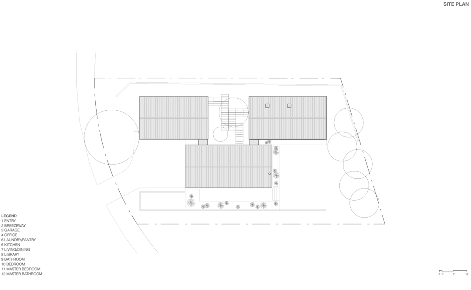 Tripod House · 玻璃门槛连接的三体积木屋丨美国波特兰丨Fieldwork Design & Architecture-16