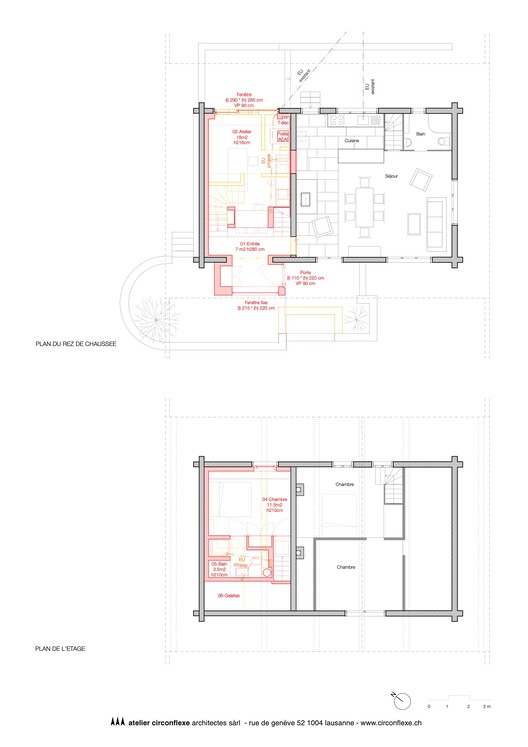 瑞士山间小屋丨Atelier Circonflexe Architectes-15