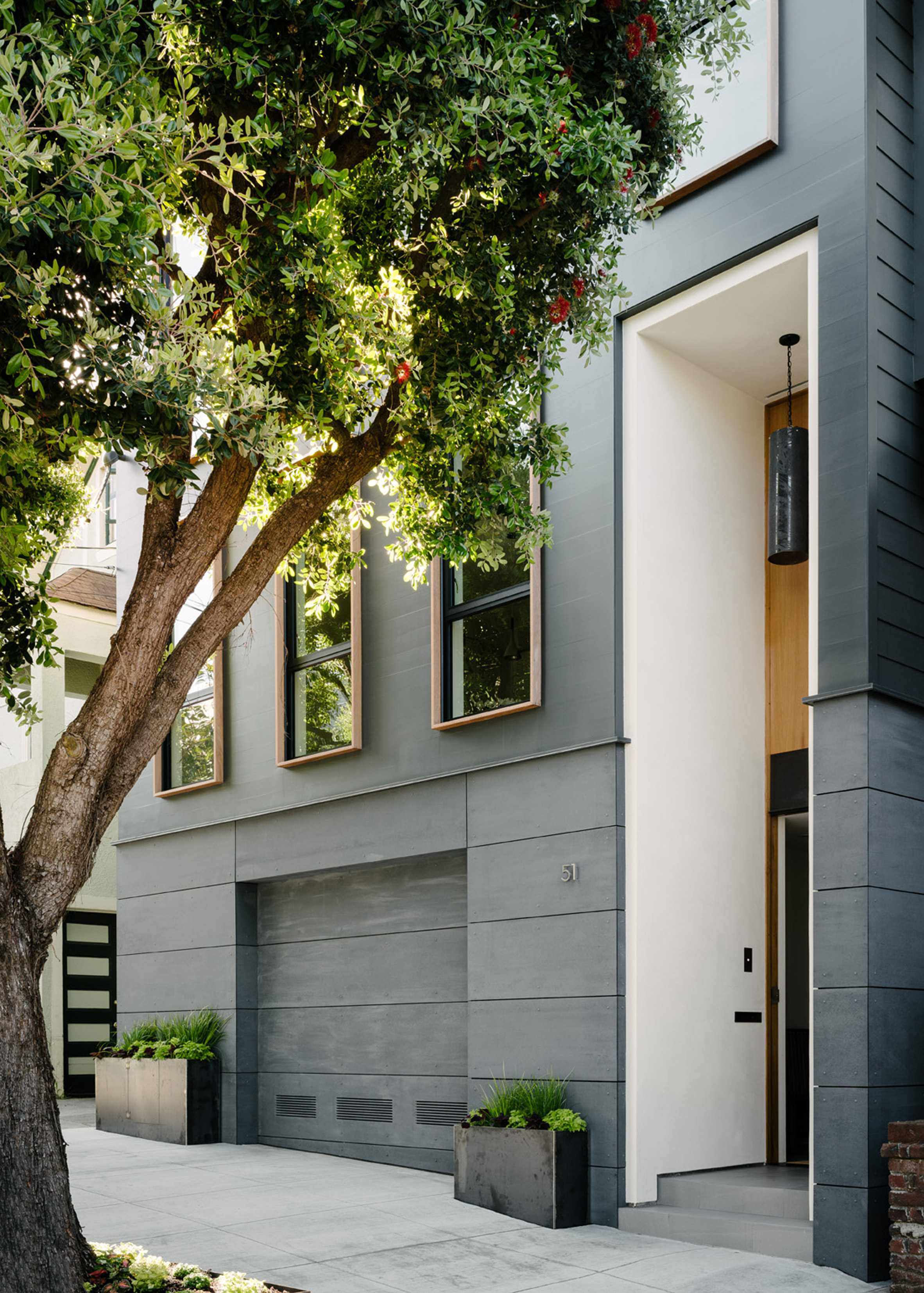 Feldman designs San Francisco home with roof garden and indoor swing-5