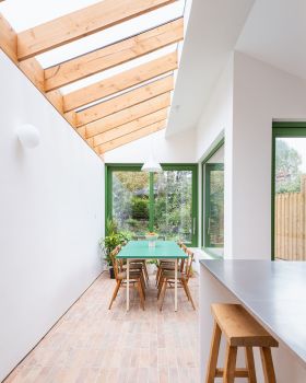 坎伯韦尔软木住宅丨英国丨Delve Architects