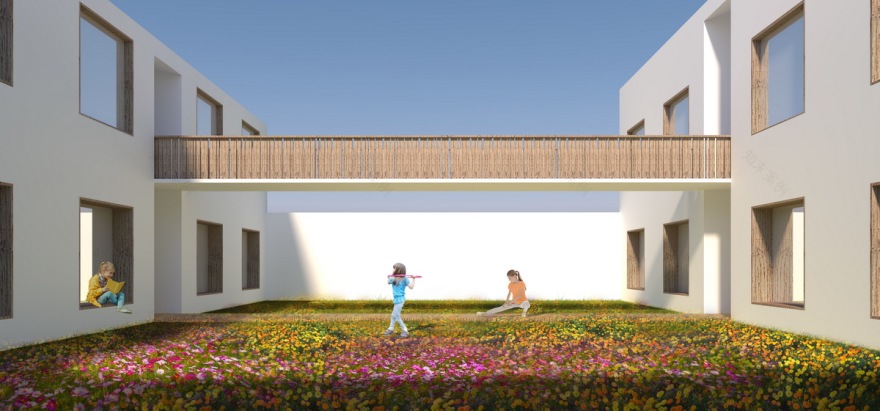 平时建筑事务所丨捷克 LOŠBATES 小学设计竞标方案 建筑设计 丨中国-22