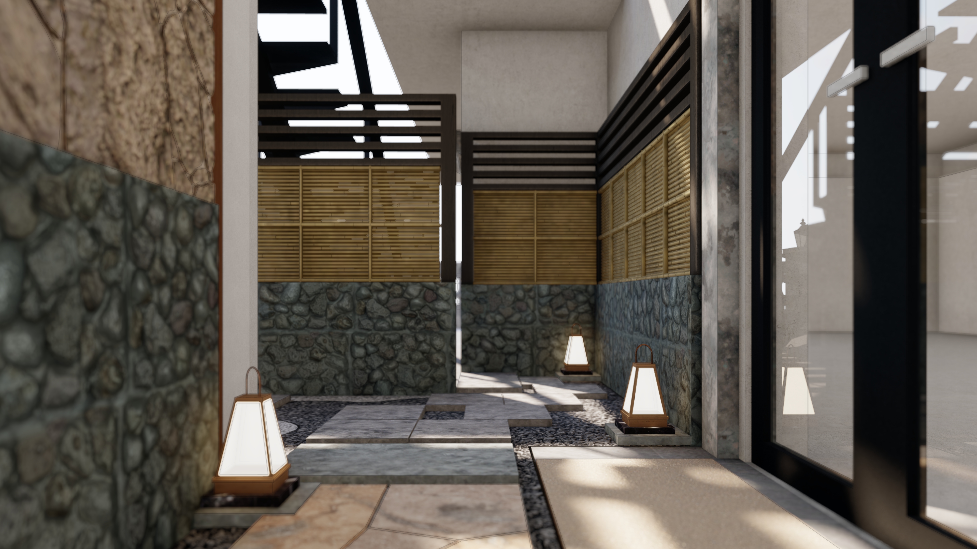 别墅 4F 温泉浴场设计丨越南胡志明市丨SGL Studio 团队-3