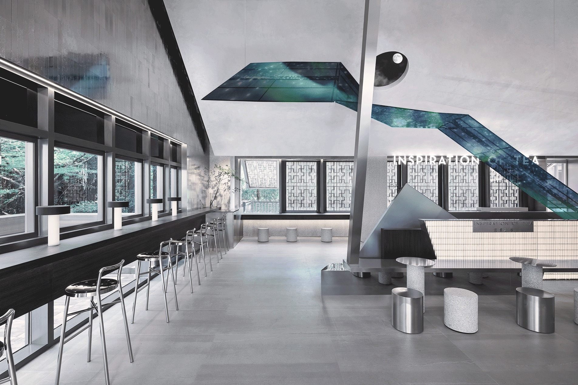 HEYTEA LAB, Shenzhen OCT Harbor Store / TOMO DESIGN-64