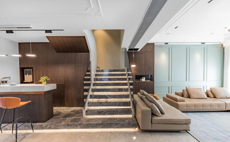 别墅空间设计丨九米设计-29