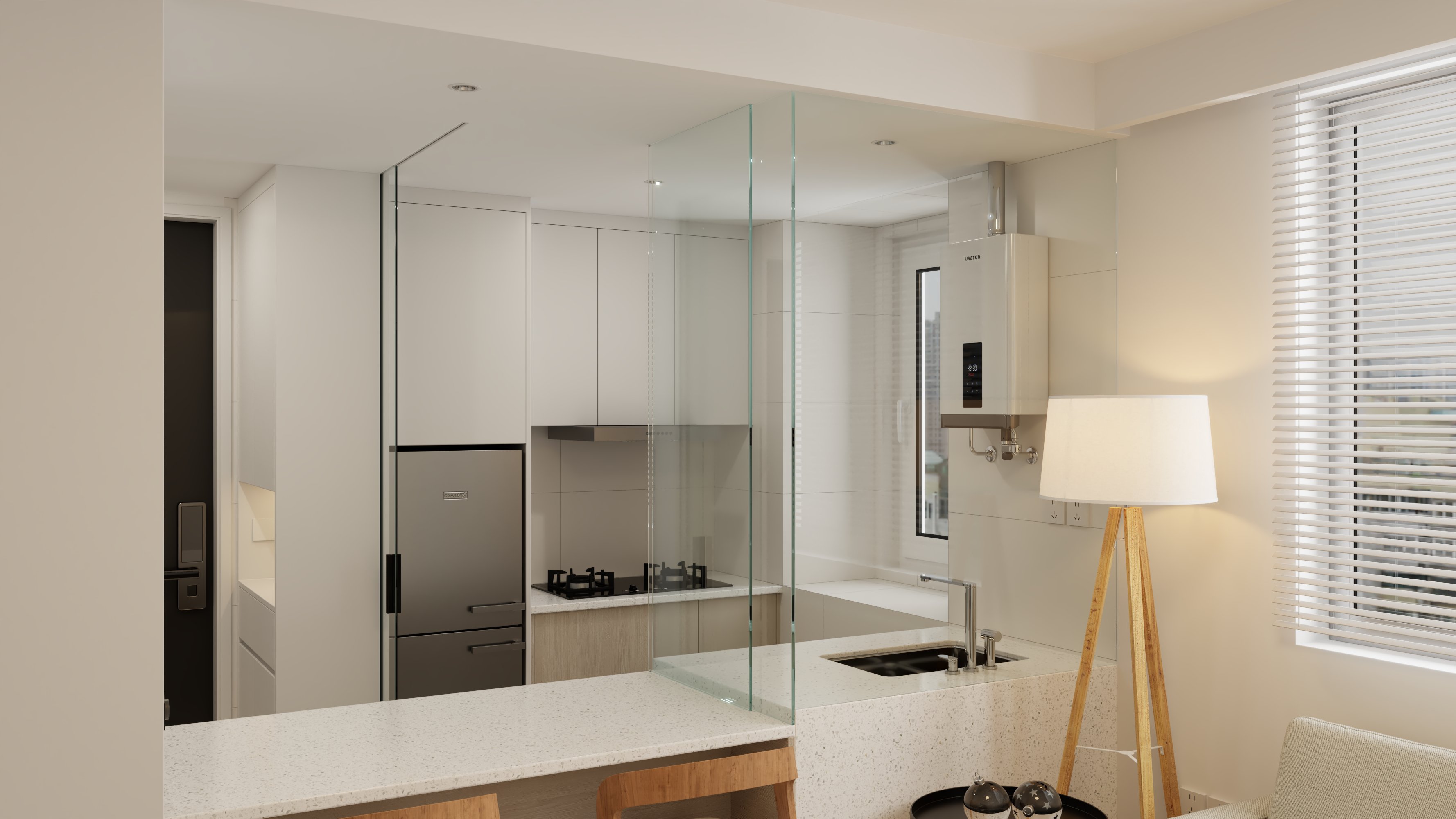 小户型改造丨imsoom 御思设计-12