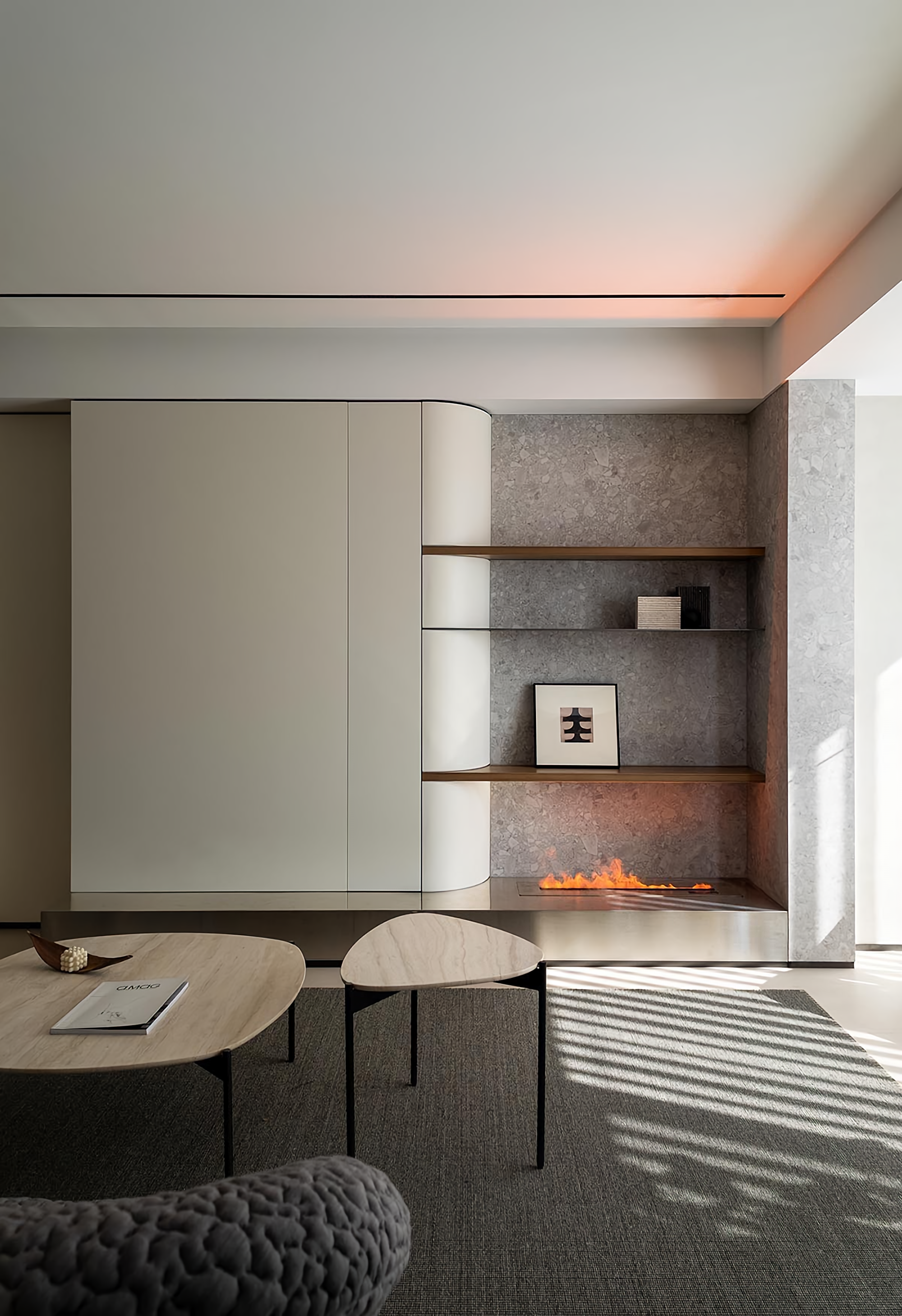 现代简约风私宅丨中国广州丨六品设计-44