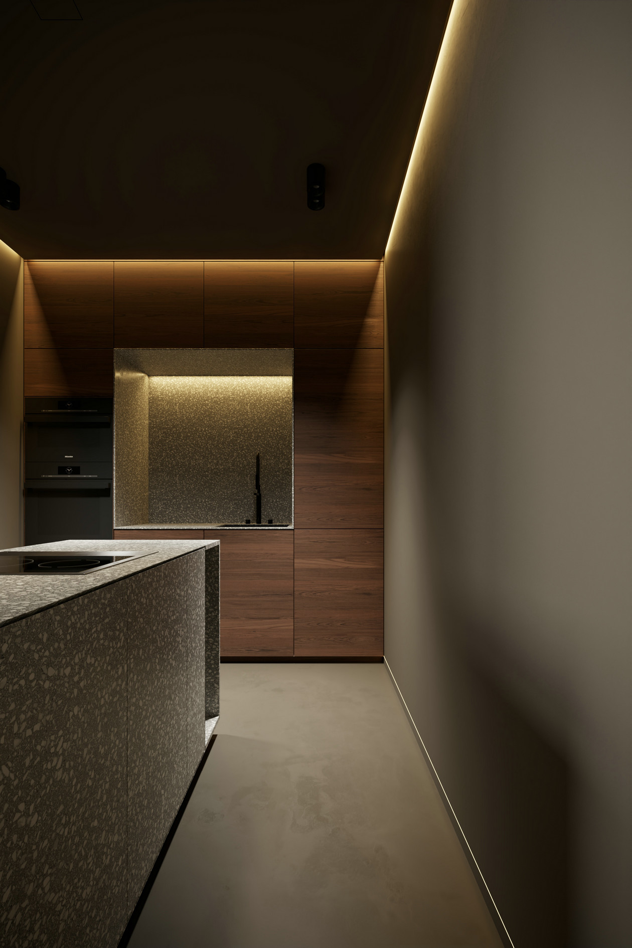 高级黑色系住宅-6