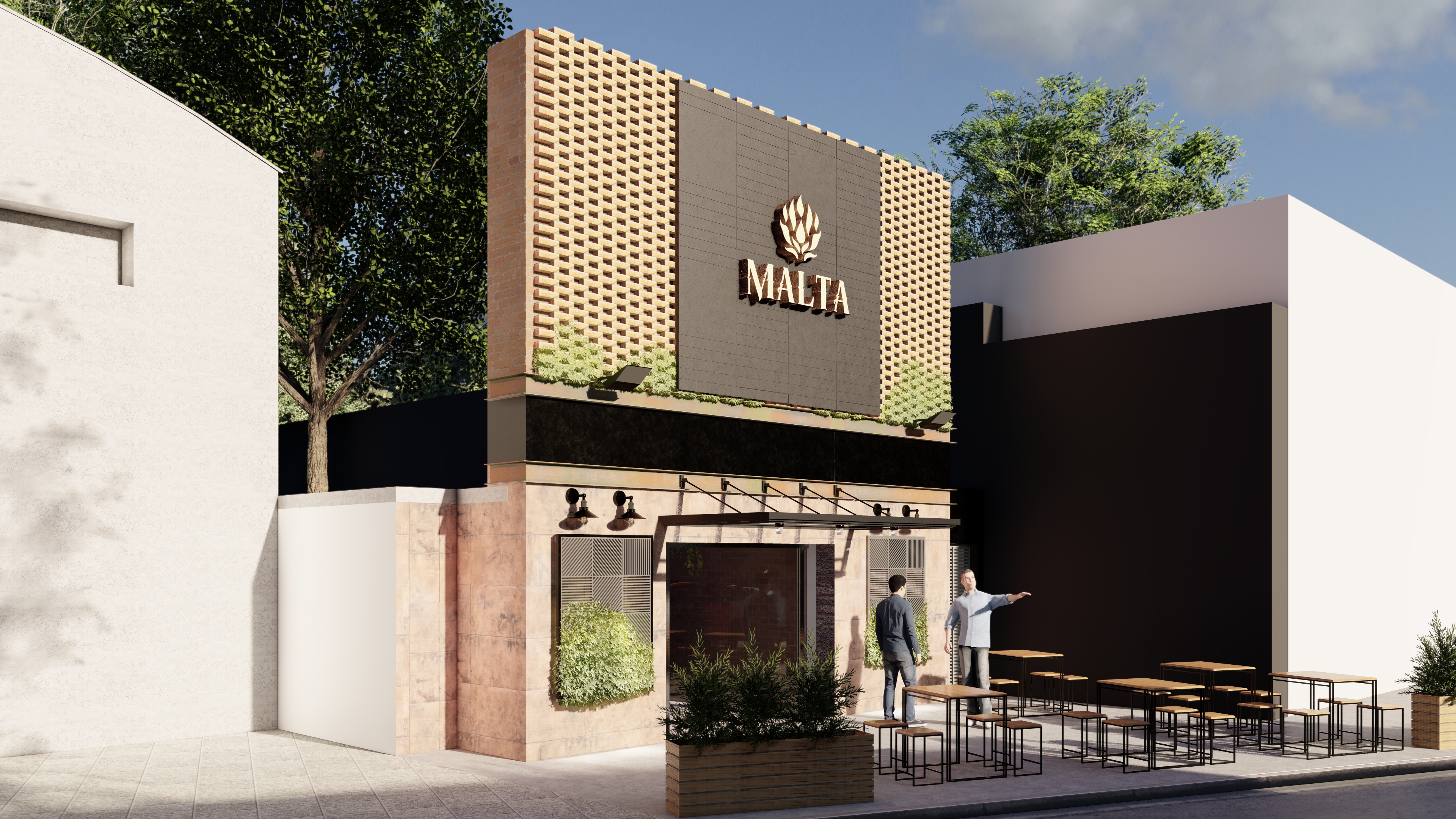 Proyecto Bar MALTA - Asunción - Paraguay-2