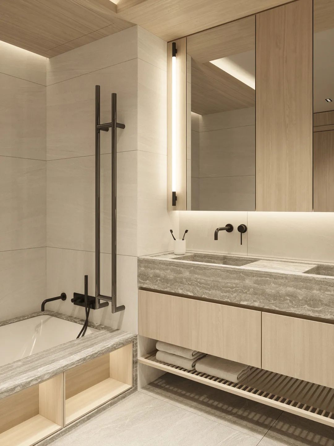 140㎡简约主义,极致舒适生活哲学-21